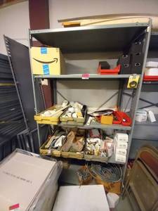 lot 49342 image: Contents of Shelf - Plumbing and Electrical Supplies