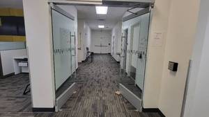 lot 45074 image: Set of Glass Double - Doors