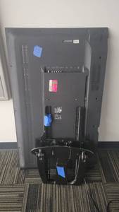 lot 22654 image: 48in Insignia LCD Color TV W a Wall-Mount