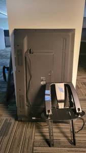 lot 22661 image: 48in Insignia LCD Color TV W a Wall Mount