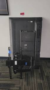 lot 22671 image: 48in Insignia LCD Color TV W a Wall-Mount