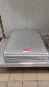 lot 44542 image: Lot of 11 Hobart Full Size Baking Pans