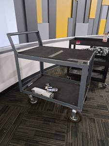 lot 44591 image: Metal Utity Cart