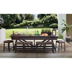 lot 34189 image: Members Mark Lakemont 7-Piece Shuffleboard Dining Set
