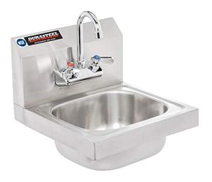 lot 46560 image: DuraSteel Stainless Steel Hand Sink