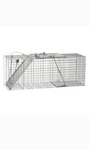 lot 46624 image: Havahart Easy Set Large Metal 1-Door Wild Animal Trap