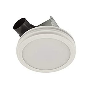 lot 46626 image: Broan-NuTone Roomside Exhaust Round Flat Panel LED Light
