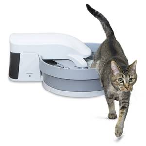 lot 46629 image: PetSafe Simply Clean Self Cleaning Cat Litter Box, Automatic Litter Box