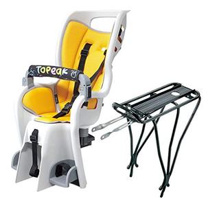 lot 46663 image: Topeak Babyseat II , Yellow Padding,disc rack not included
