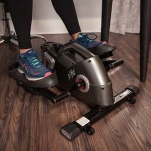 lot 46671 image: JFIT Under Desk and Stand Up Mini Elliptical