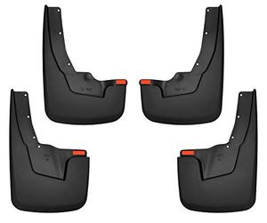 lot 46722 image: Husky Liners Mud Guards Front and Rear Mud Guards, Black, Fender Flares 4 Pcs