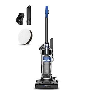 lot 46726 image: Eureka Airspeed Ultra-Lightweight Compact Bagless Upright Vacuum Cleaner, Replacement Filter, Blue