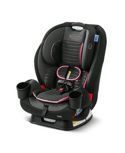 lot 46731 image: Graco TriRide 3-in-1 Car Seat, Black and Pink