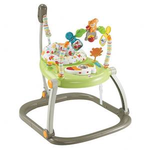 lot 46783 image: Fisher-Price Woodland Friends SpaceSaver Jumperoo with Lights and Sounds