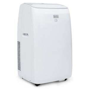 lot 1643 image: BLACKDECKER BPT10WTB Portable Air Conditioner 10 000 BTU SACCCEC (14 000 BTU ASHRAE) White, 16.5 x 29 x 10