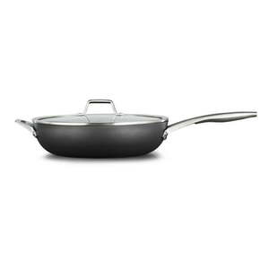 lot 1689 image: Calphalon Premier Hard-Anodized Nonstick Cookware 13-Inch Deep Skillet with Cover