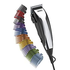lot 2231 image: Wahl Home Haircutting Kit With Color Guards for Easy Identification - Model 79722 (B08D4JFWG1)