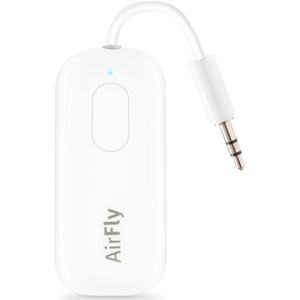 lot 2235 image: Twelve South - AirFly Pro Portable Bluetooth Audio Receiver - White