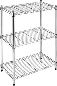 lot 2207 image: Amazon Basics 3 Tier Metal Shelf