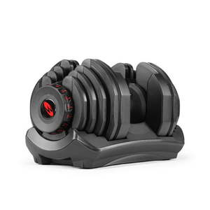 lot 8217 image: Bowflex - SelectTech 1090 Adjustable Dumbbell - Black - Retail $399.99