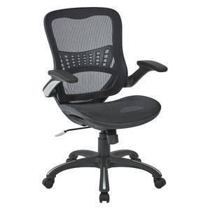 lot 12964 image: Office Star Products - Mesh Chair - Black