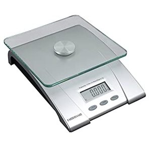 lot 1700 image: Farberware Professional Electronic Glass Top Kitchen Scale