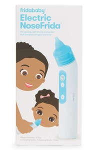 lot 1727 image: Fridababy Electric NoseFrida Baby Nasal Aspirator in White at Nordstrom