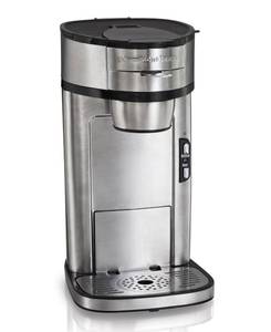 lot 8234 image: Hamilton Beach - Single Serve Coffee Maker - Stainless