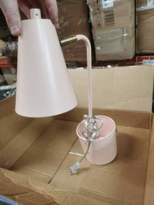 lot 8264 image: Pink Desk Lamp