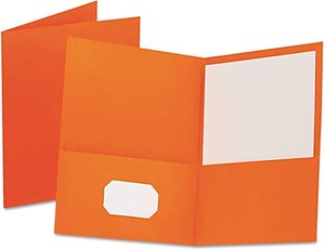 lot 1699 image: Oxford Twin Pocket Folders 25 Pack