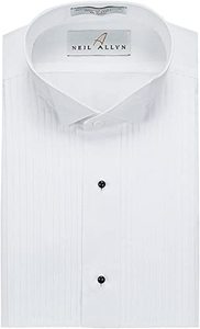 lot 2250 image: Neil Allyn Mens Tuxedo Shirt size 4XL