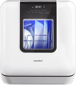 lot 12956 image: Comfee Mini Countertop Dishwasher - Retail $369.99