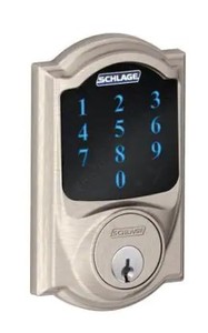 lot 3322 image: Schlage Automatic Deadbolt System