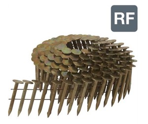 lot 3353 image: 1-14 Inch Pneumatic Roofing Nails 7,200 Count  Metabo HPT 12111HPT