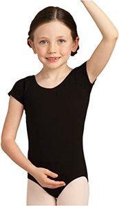 lot 8224 image: Capezio Little and Big Girls Short Sleeve Leotard