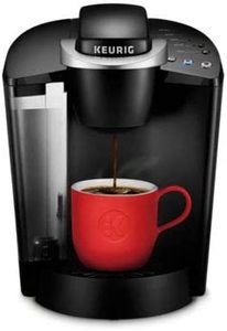 lot 8242 image: NEW Keurig K50B K-Classic Single-Serve K-Cup Pod Coffee Maker - K50 Black