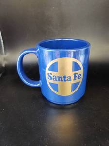 lot 1644 image: bluegold Santa Fe coffee cup
