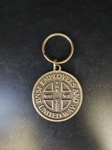 lot 1651 image: BNSF keychain