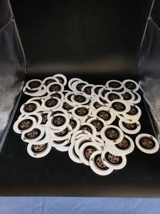 lot 1658 image: lot of Santa Fe stickers approx. 250