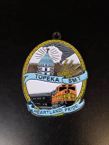 lot 1687 image: BNSF Topeka ornament