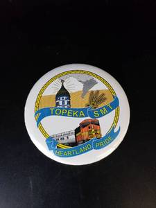 lot 1730 image: BNSF Topeka SMT button