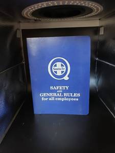 lot 1746 image: Santa Fe employee safety book