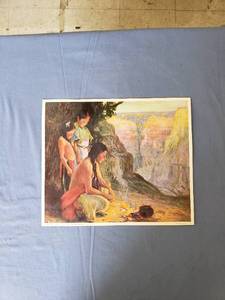 lot 1760 image: 1962 Santa Fe lithograph print