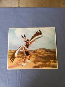 lot 1764 image: 1958 Santa Fe lithograph print