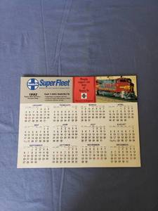 lot 1782 image: 1992-93 santa Fe calendar