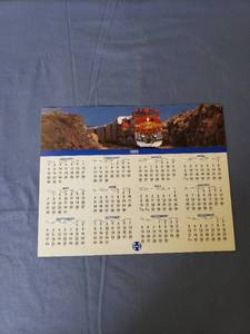 lot 1786 image: 1995-96 Santa Fe calendar