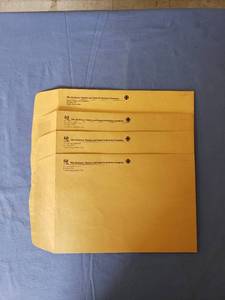 lot 1788 image: lot of Santa Fe 10x7 manilla envelopes
