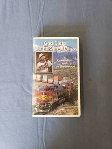 lot 1808 image: God Bless the Santa Fe VHS