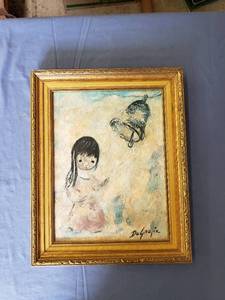 lot 1872 image: De Grazia Bell of Hope painting