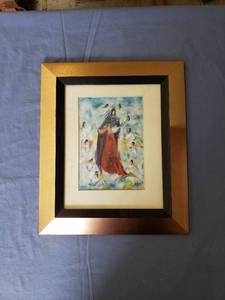 lot 1878 image: De Grazia angels print